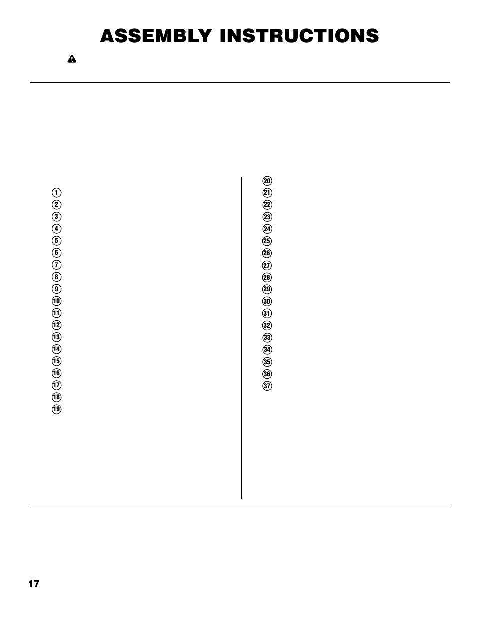 Assembly instructions | Brinkmann 2610 Series User Manual | Page 18 / 32