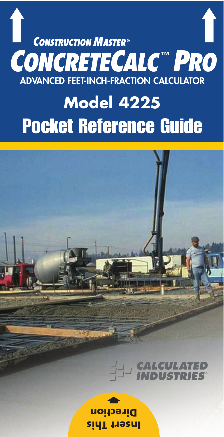 Calculated Industries 4225-C User Manual | 52 pages