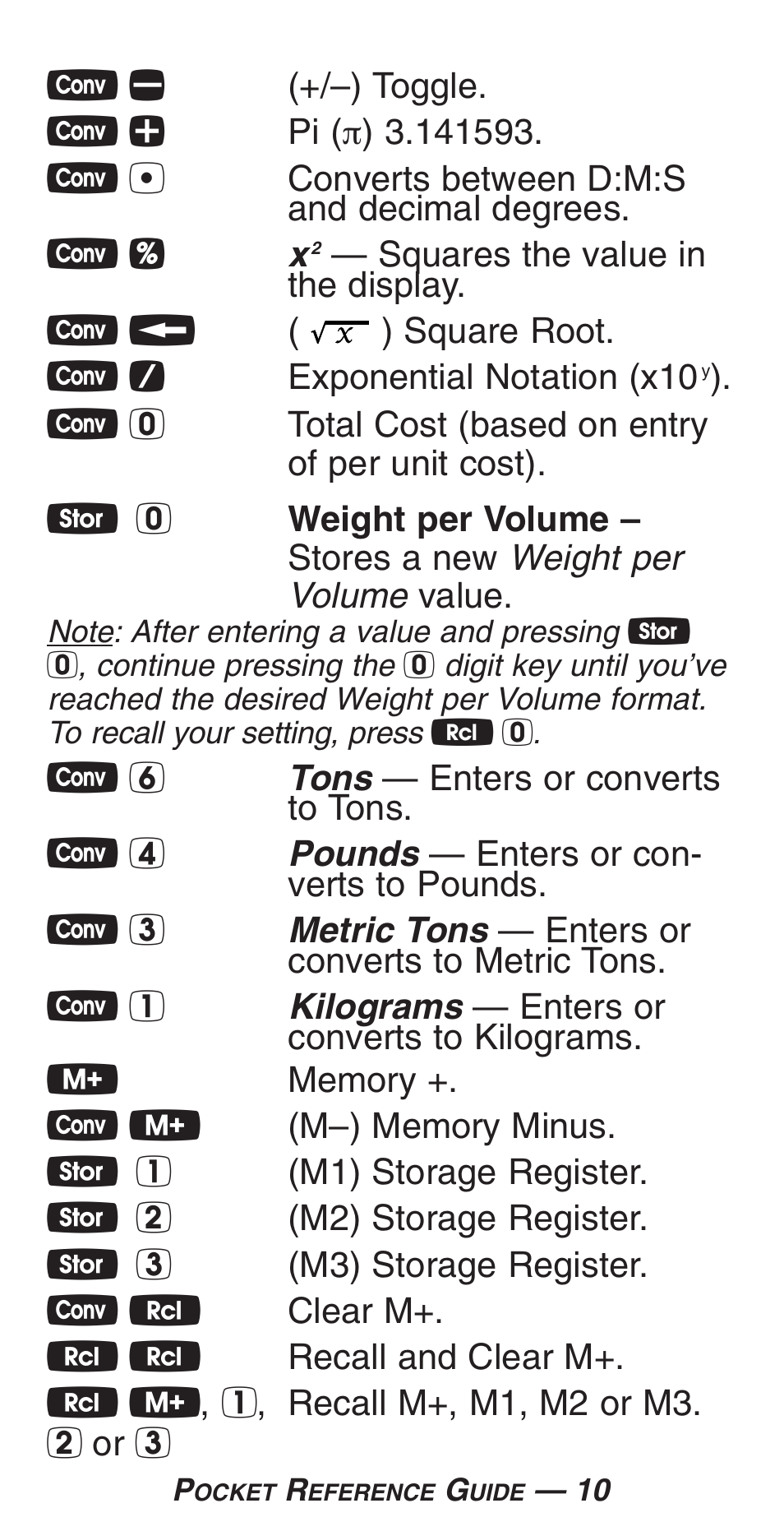 Calculated Industries 4225-C User Manual | Page 13 / 52