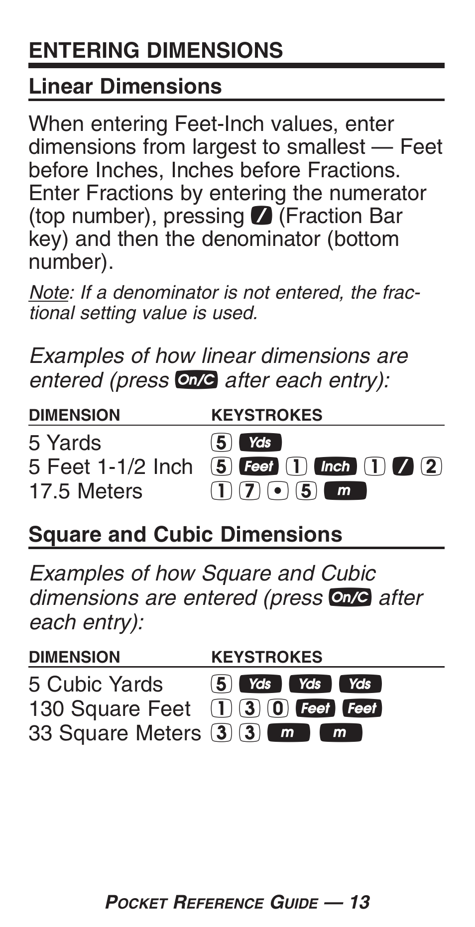 Calculated Industries 4225-C User Manual | Page 16 / 52