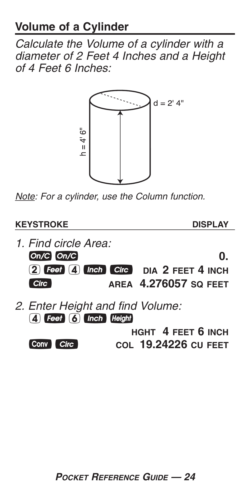 Calculated Industries 4225-C User Manual | Page 27 / 52