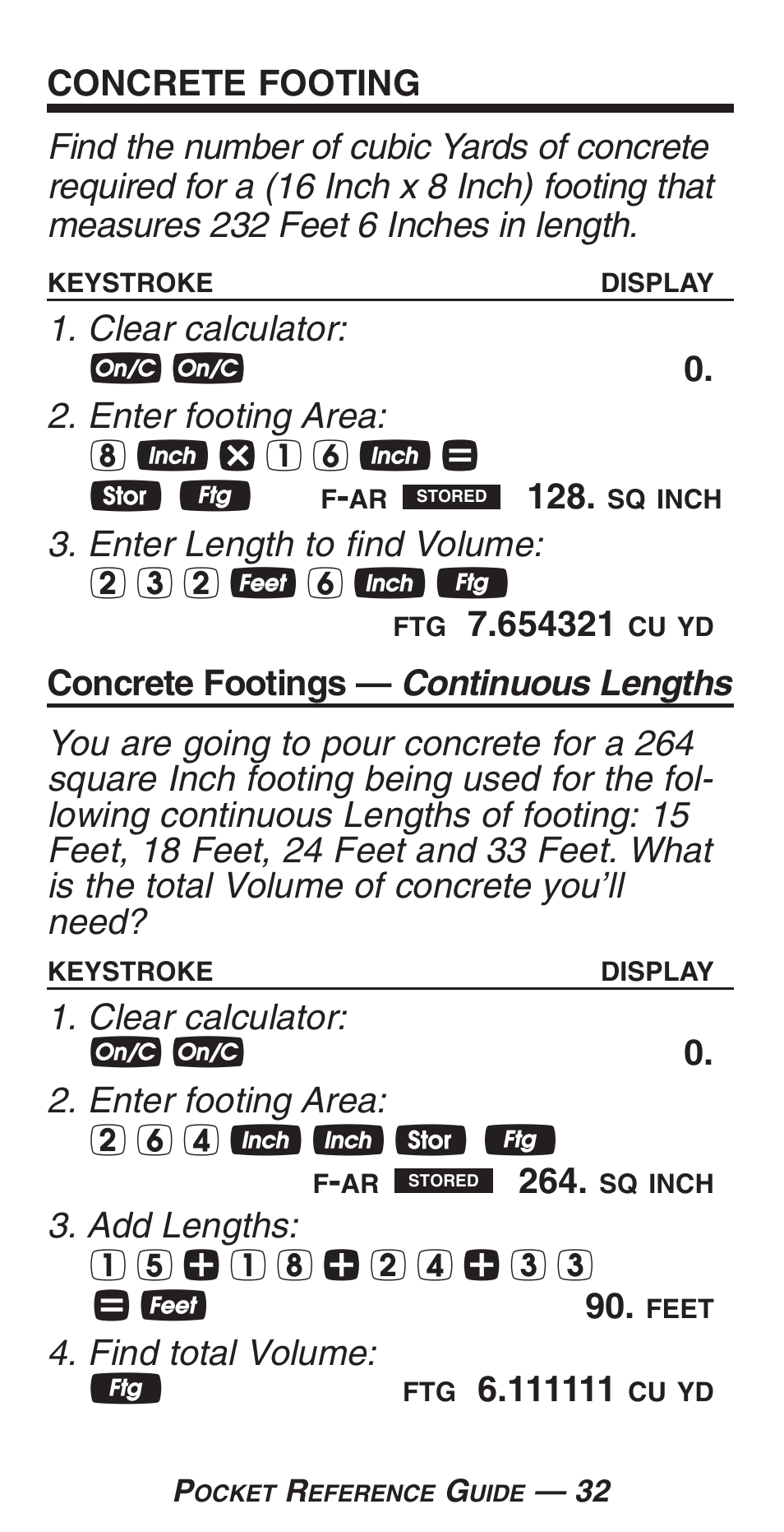 Calculated Industries 4225-C User Manual | Page 35 / 52