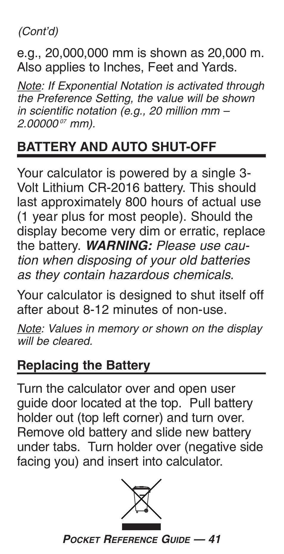 Calculated Industries 4225-C User Manual | Page 44 / 52