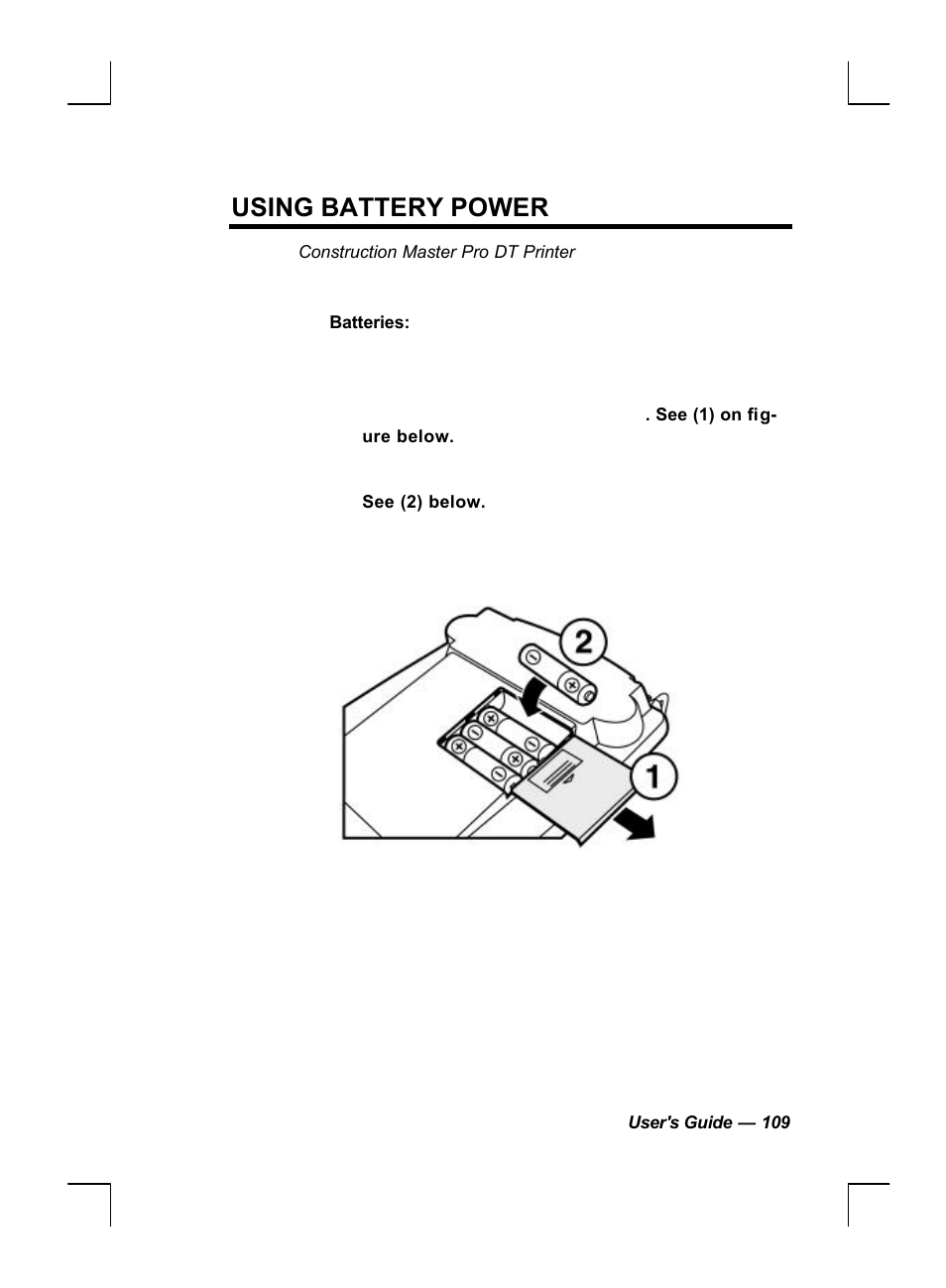 Using battery power | Calculated Industries 44060 User Manual | Page 111 / 134