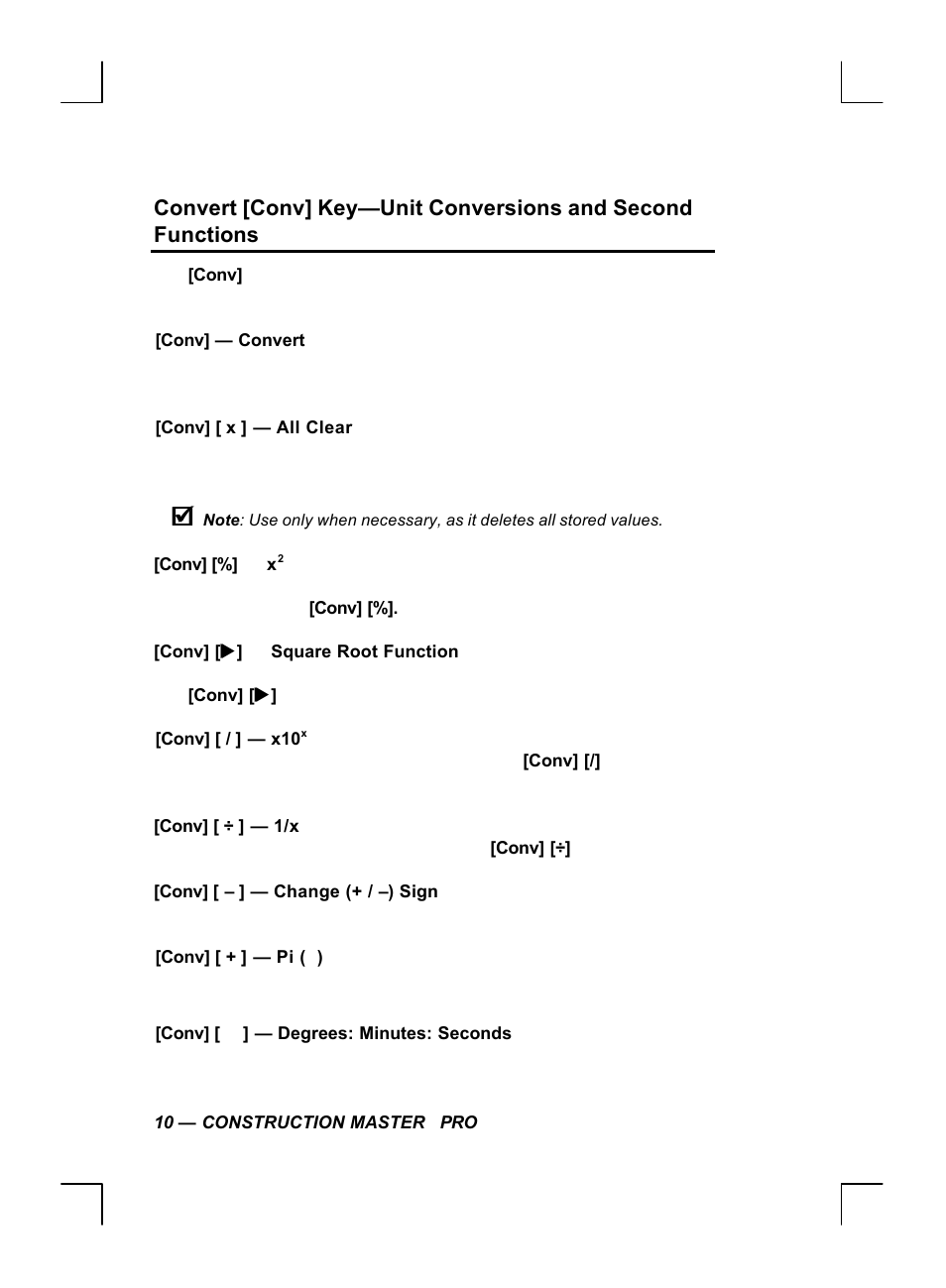 Calculated Industries 44060 User Manual | Page 12 / 134