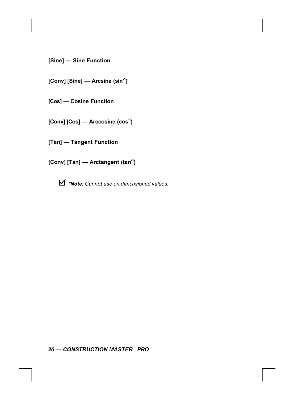 Calculated Industries 44060 User Manual | Page 28 / 134