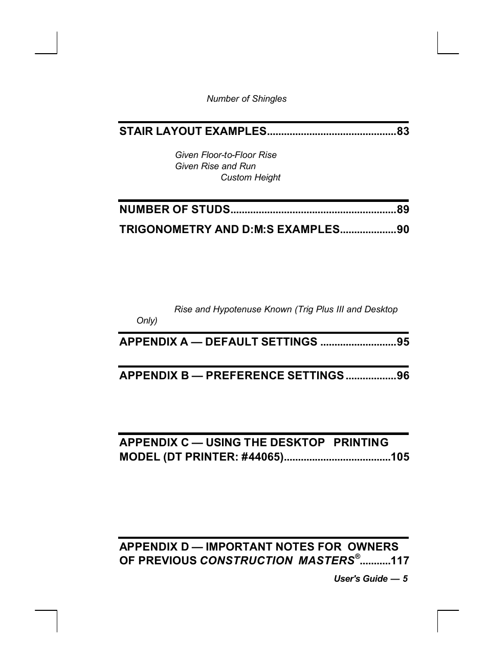 Calculated Industries 44060 User Manual | Page 7 / 134