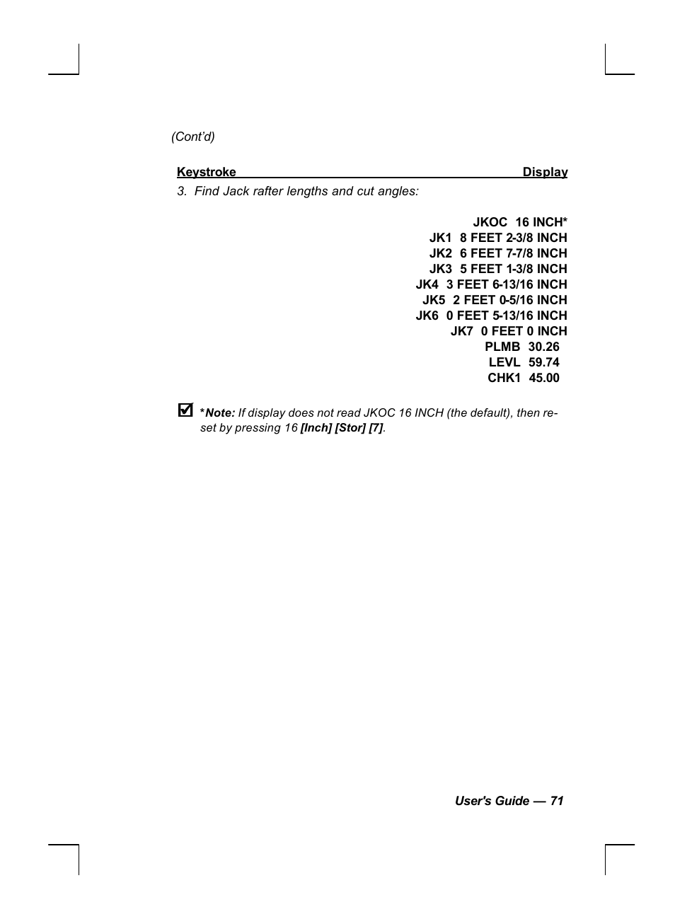 Calculated Industries 44060 User Manual | Page 73 / 134