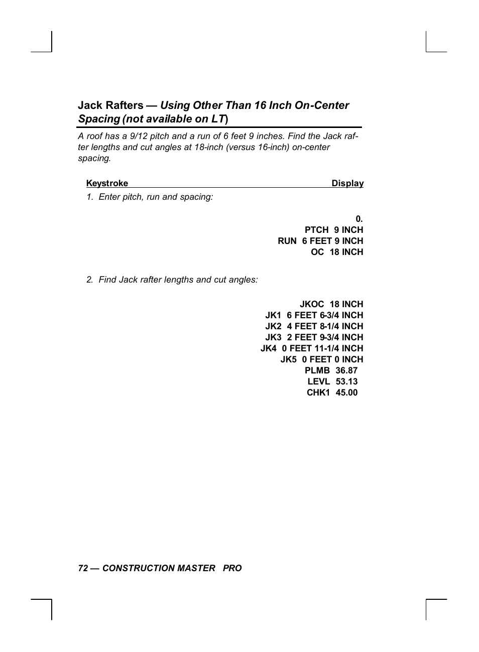 Calculated Industries 44060 User Manual | Page 74 / 134