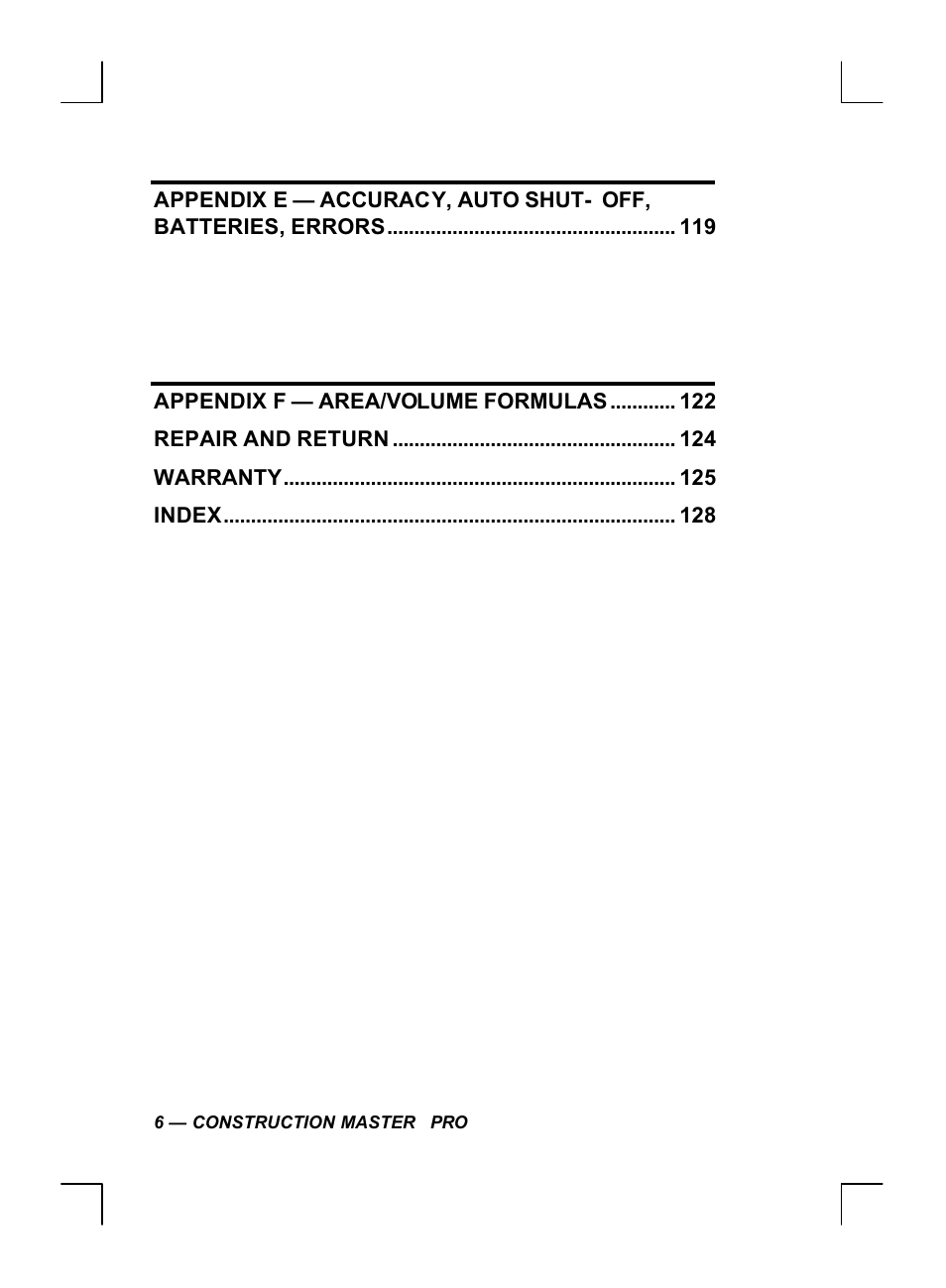 Calculated Industries 44060 User Manual | Page 8 / 134