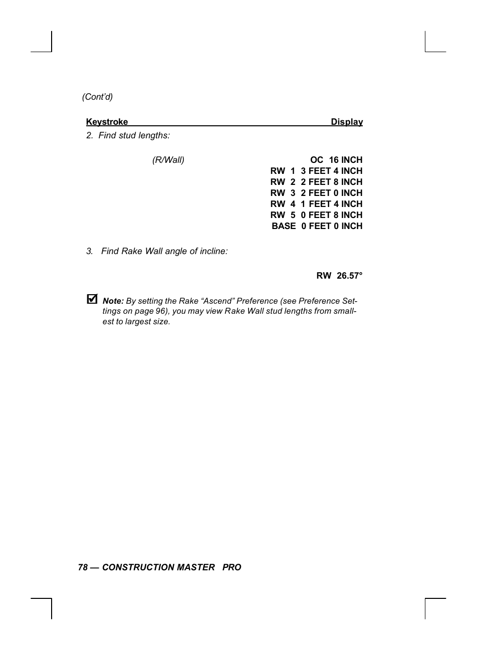 Calculated Industries 44060 User Manual | Page 80 / 134