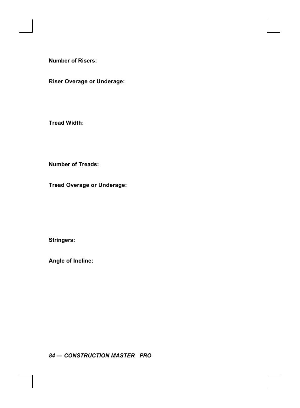 Calculated Industries 44060 User Manual | Page 86 / 134