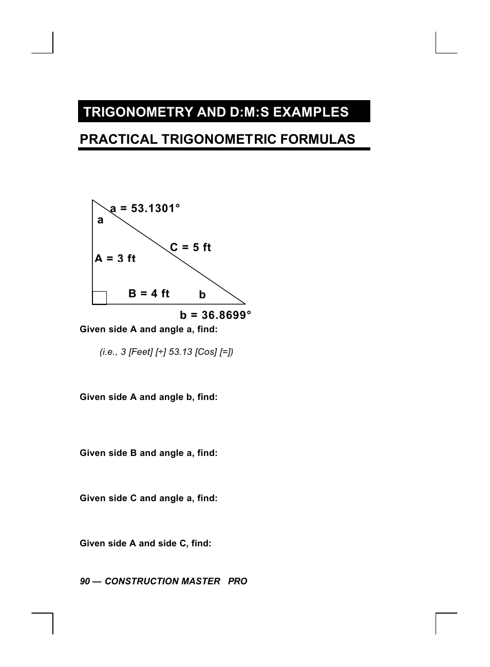 Calculated Industries 44060 User Manual | Page 92 / 134