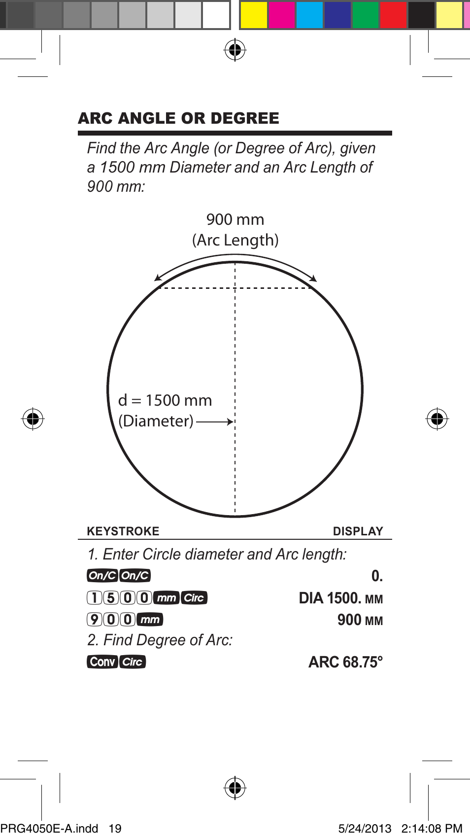Calculated Industries 4050 Metric Edition User Manual | Page 22 / 44
