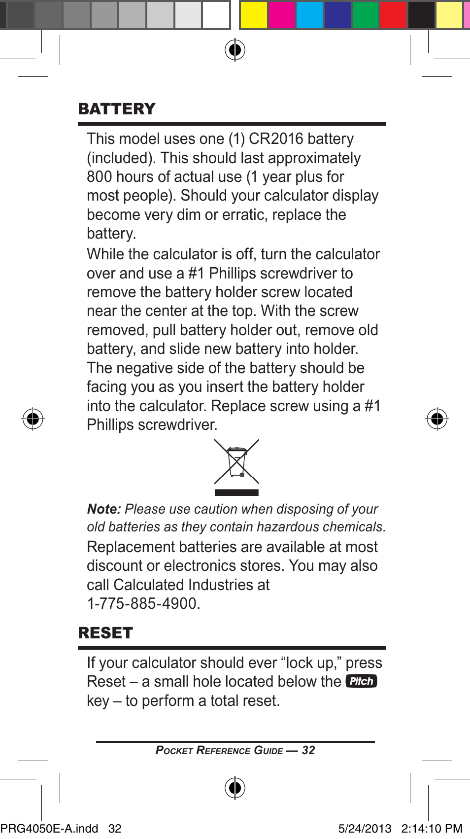 Calculated Industries 4050 Metric Edition User Manual | Page 35 / 44