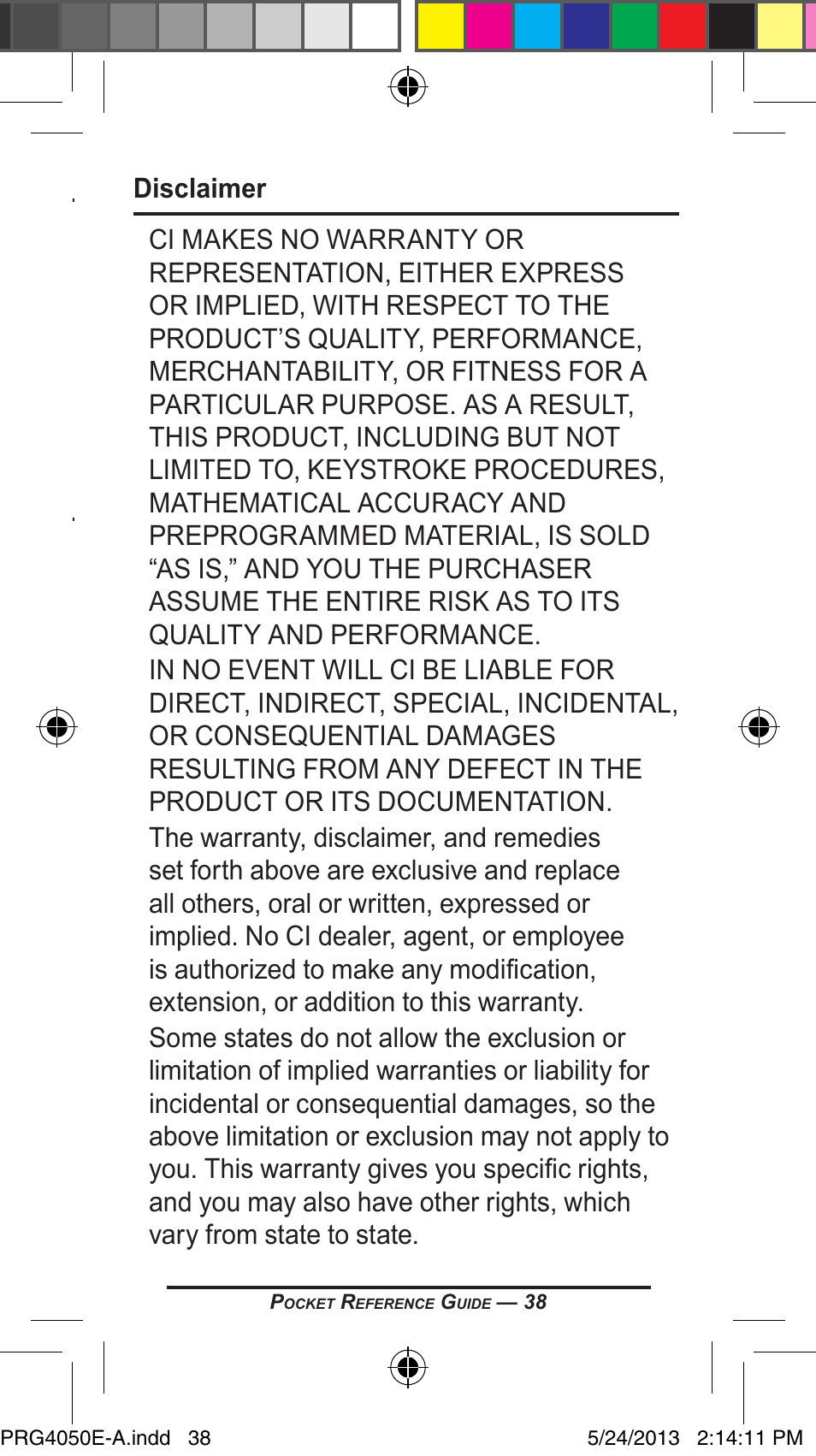 Calculated Industries 4050 Metric Edition User Manual | Page 41 / 44