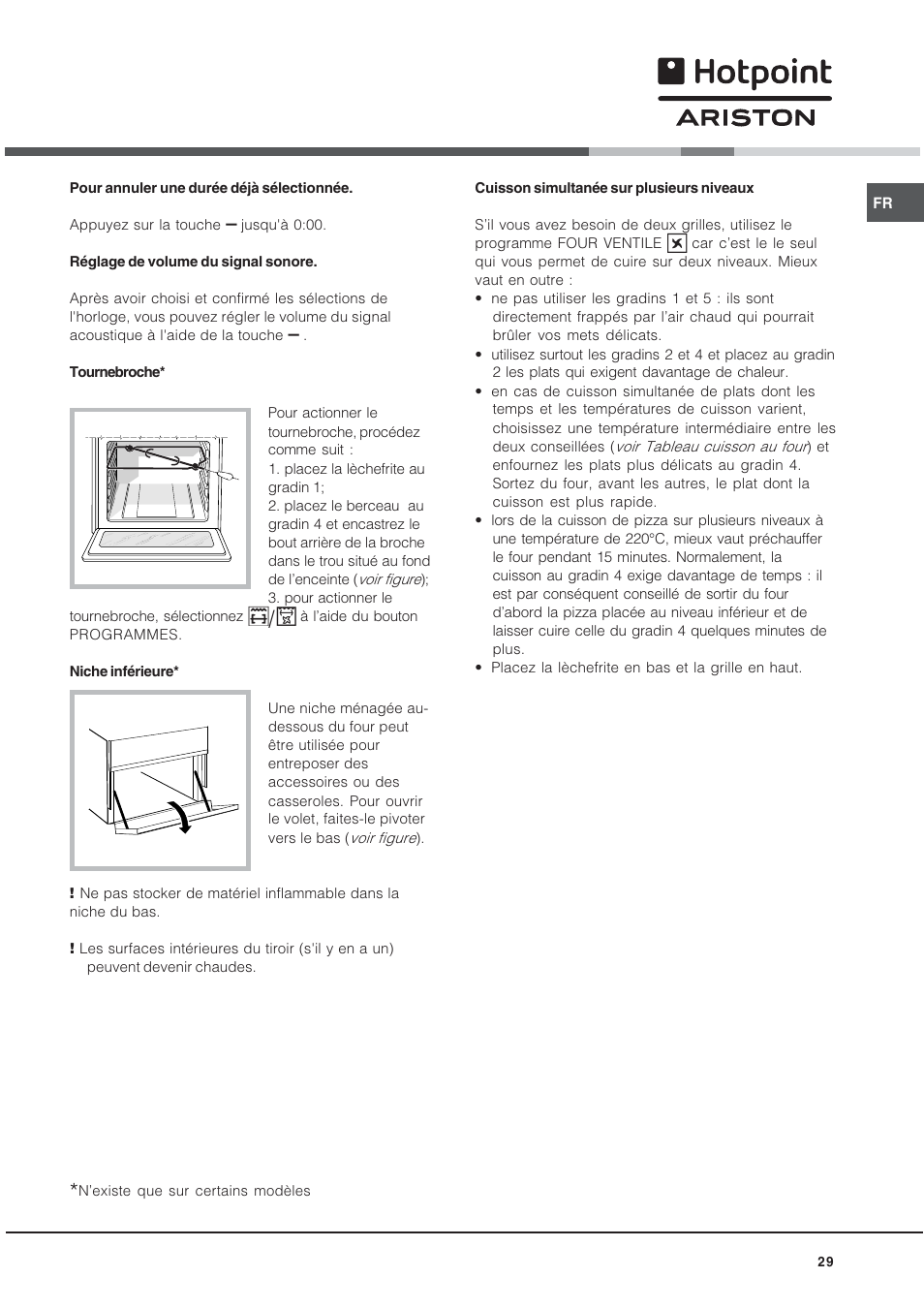 Hotpoint Ariston C 3 VM5 R/HA User Manual | Page 29 / 36