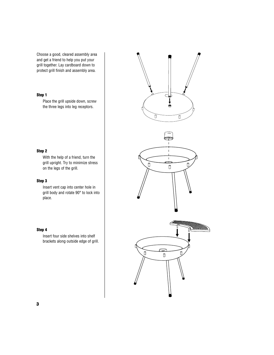 Brinkmann Ranch Fire Pit & Grill User Manual | Page 4 / 8
