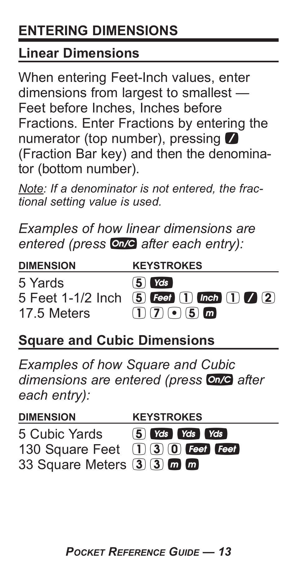 Calculated Industries 4050-F User Manual | Page 17 / 52