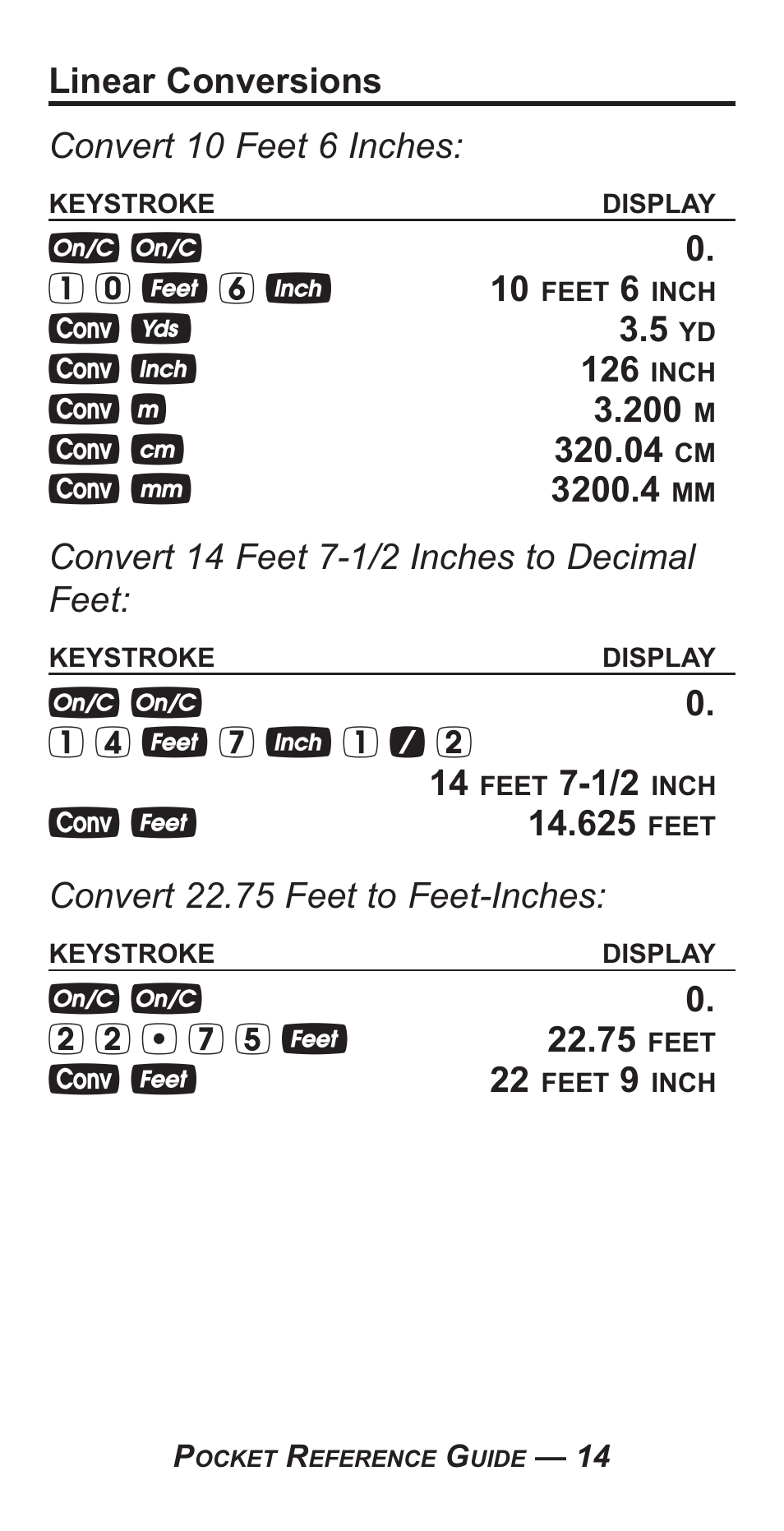 Calculated Industries 4050-F User Manual | Page 18 / 52