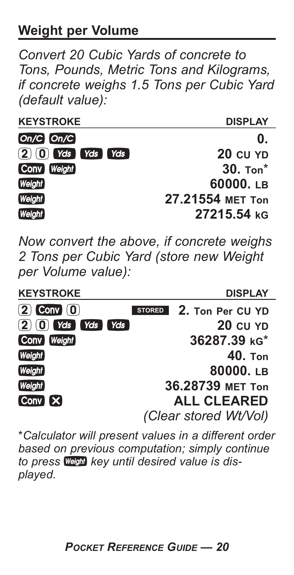 Calculated Industries 4050-F User Manual | Page 24 / 52