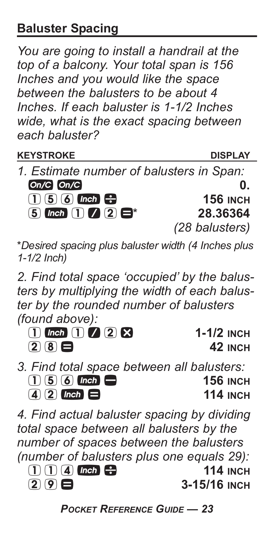 Calculated Industries 4050-F User Manual | Page 27 / 52