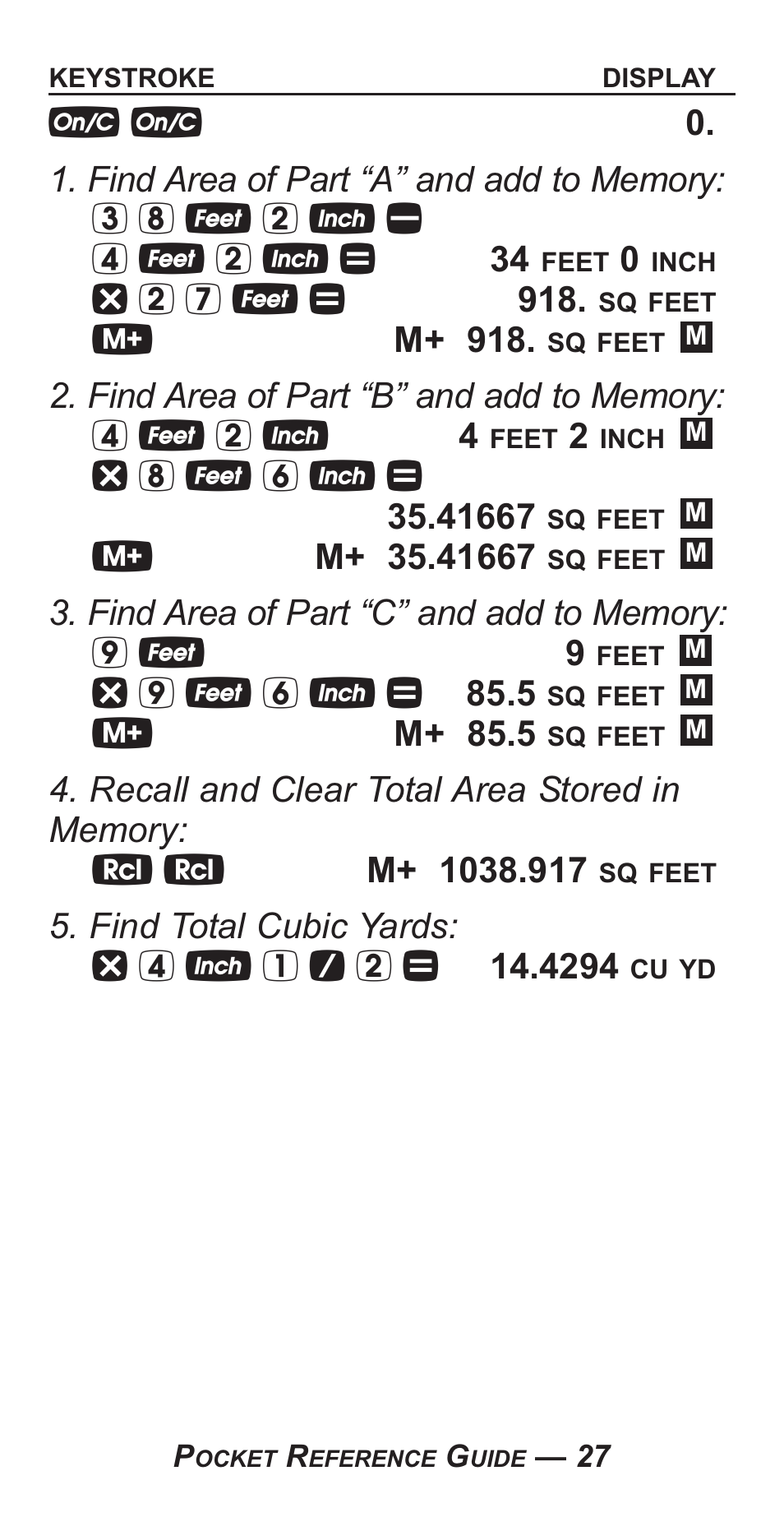 Calculated Industries 4050-F User Manual | Page 31 / 52