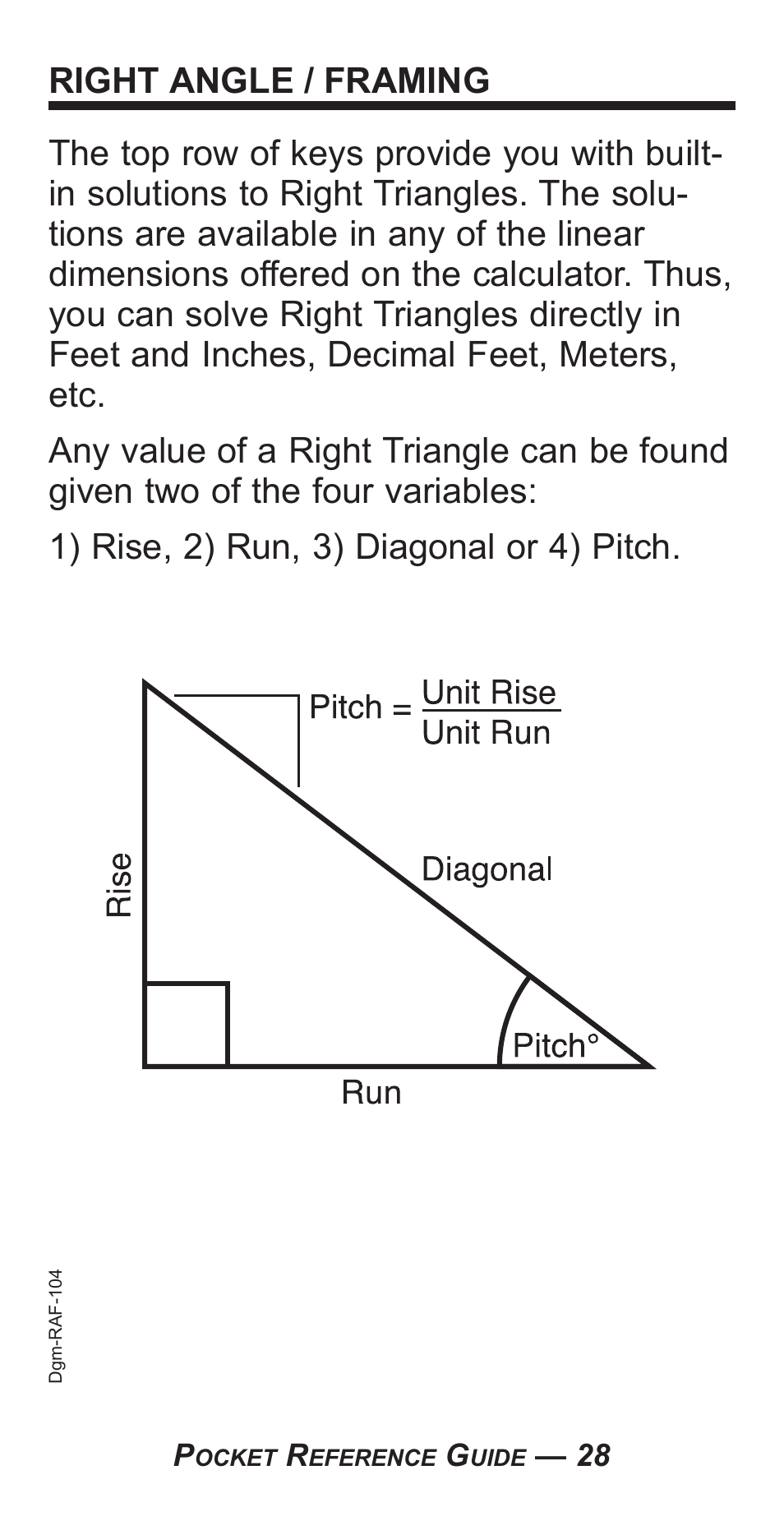 Calculated Industries 4050-F User Manual | Page 32 / 52