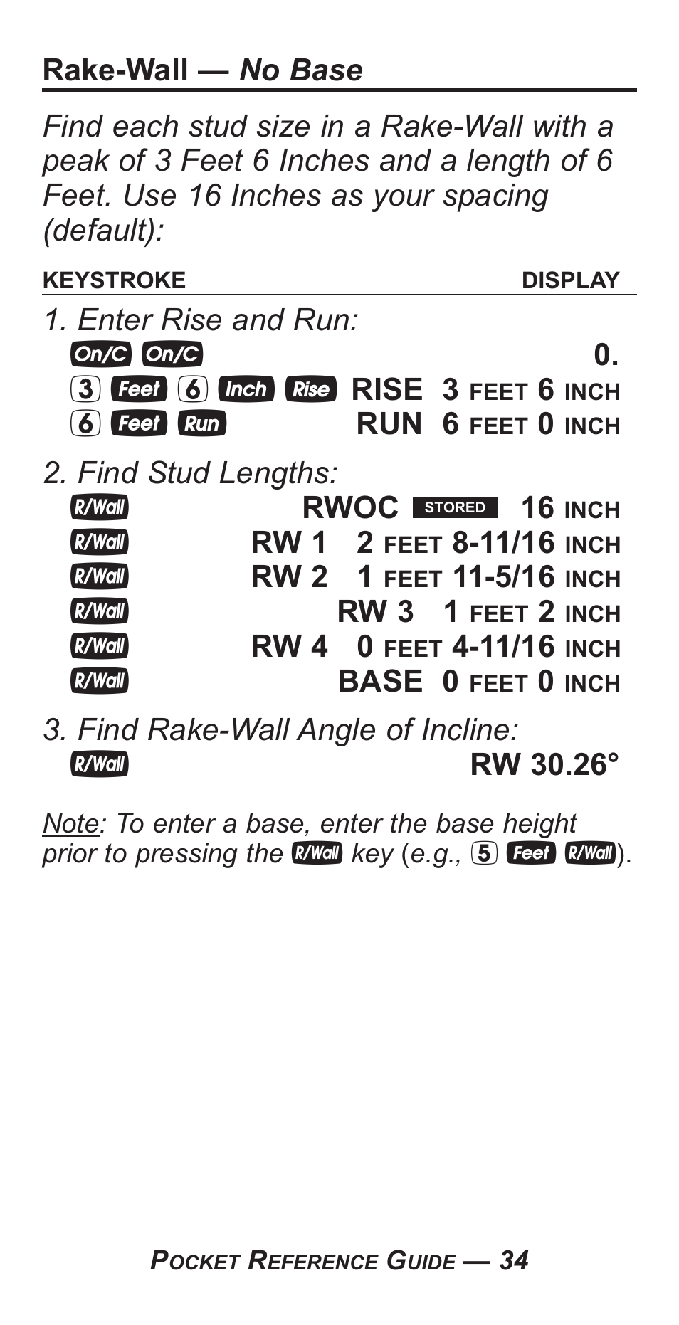 Calculated Industries 4050-F User Manual | Page 38 / 52