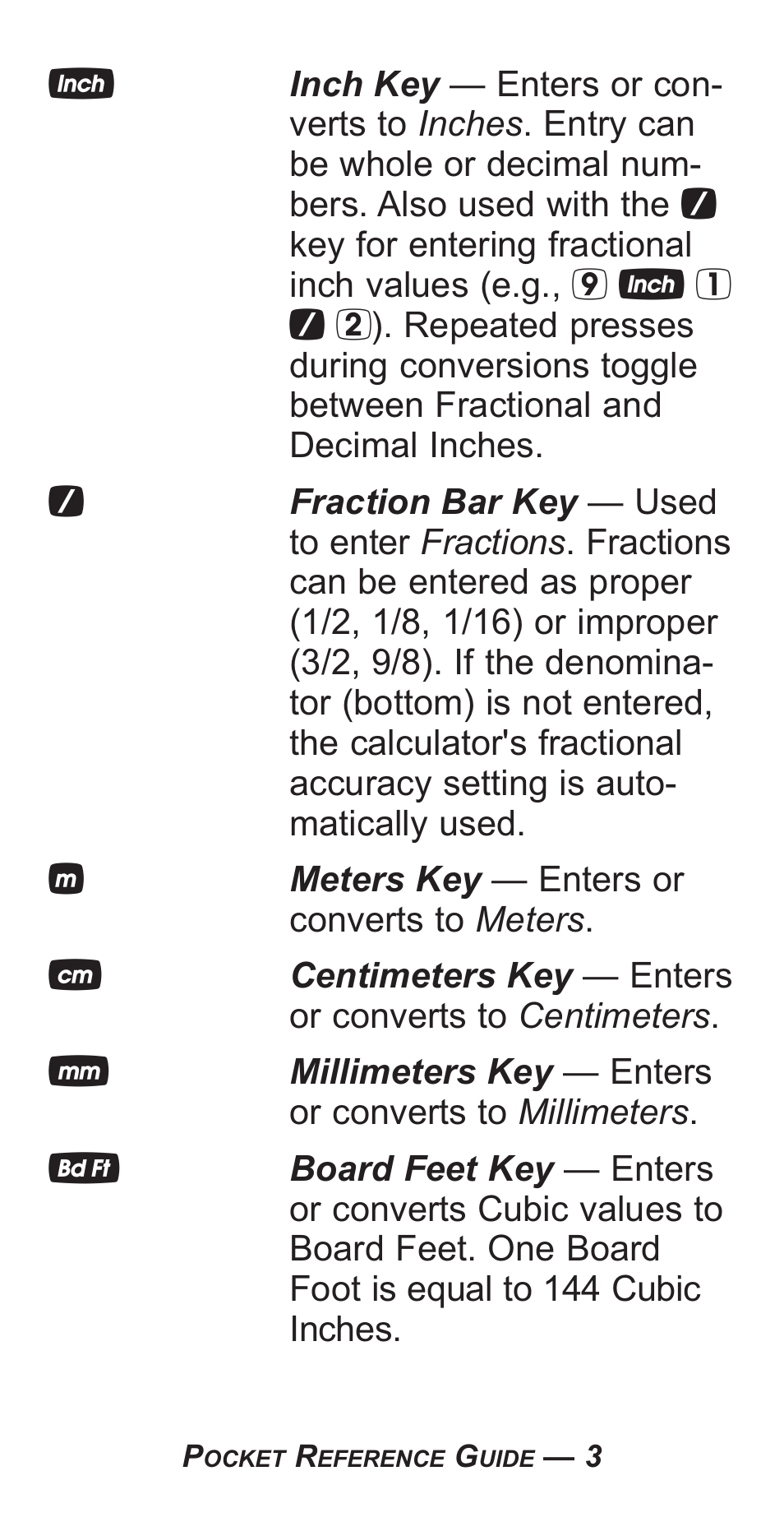 Calculated Industries 4050-F User Manual | Page 7 / 52