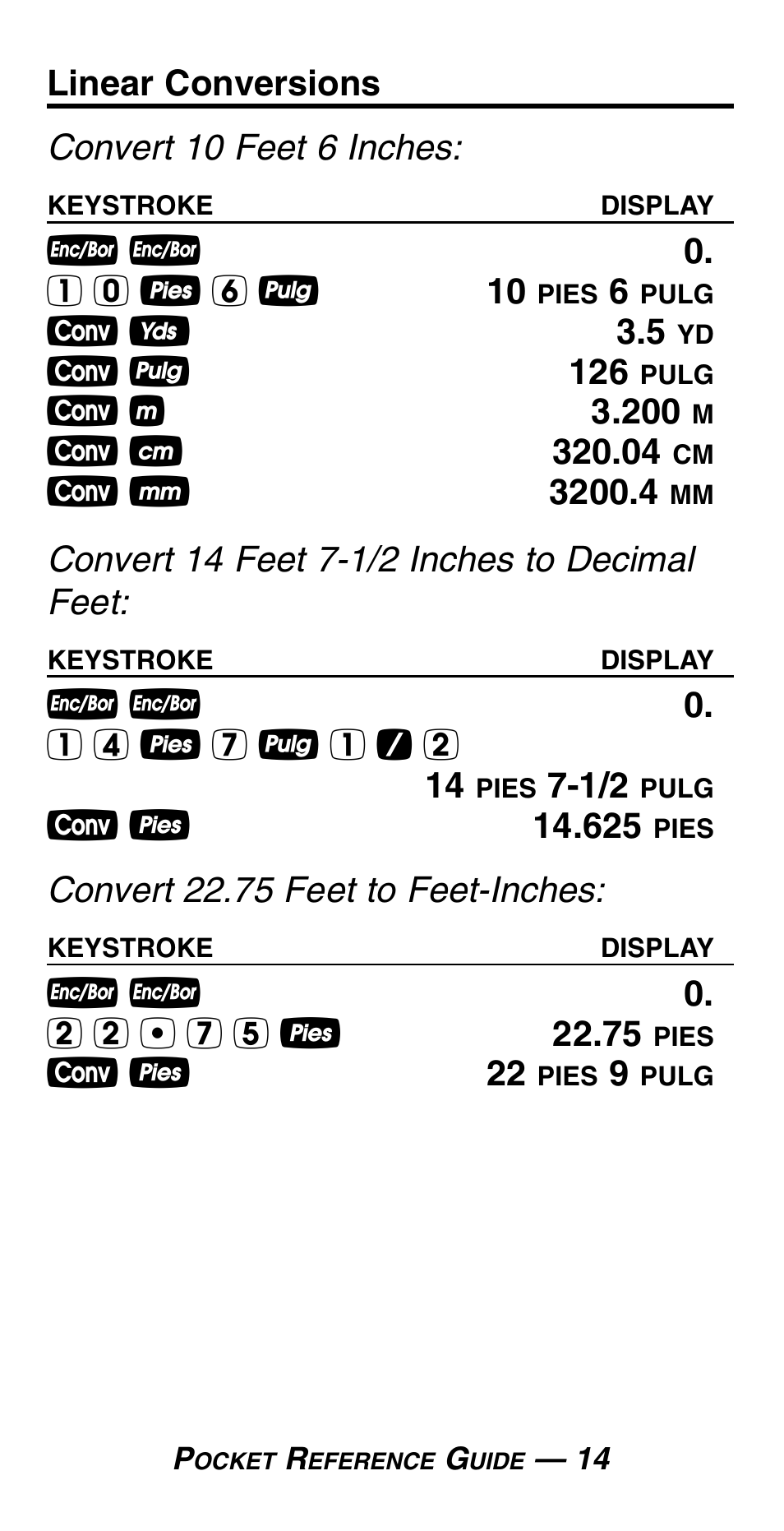 Calculated Industries 4054 User Manual | Page 18 / 52