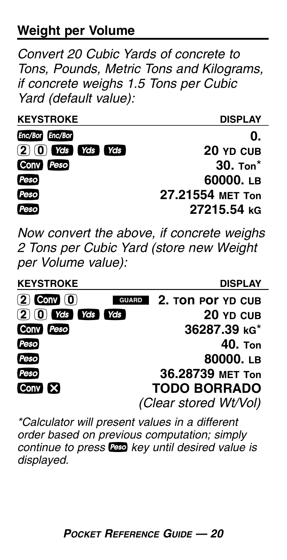 Calculated Industries 4054 User Manual | Page 24 / 52