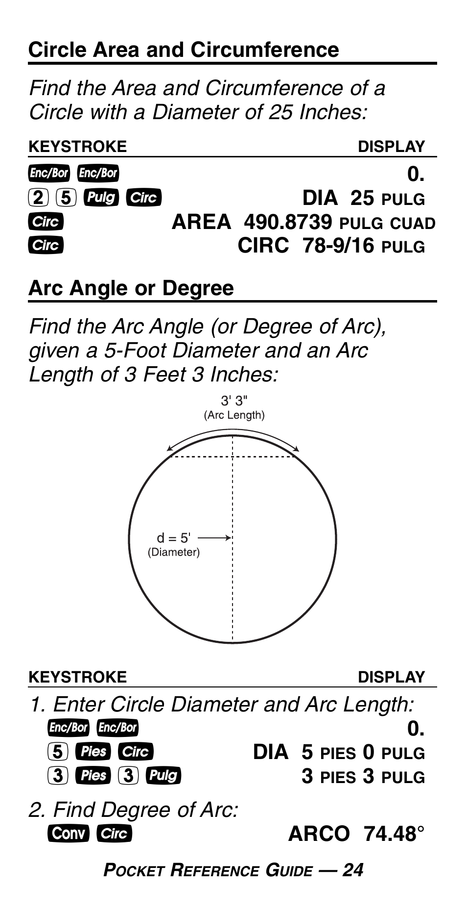 Calculated Industries 4054 User Manual | Page 28 / 52