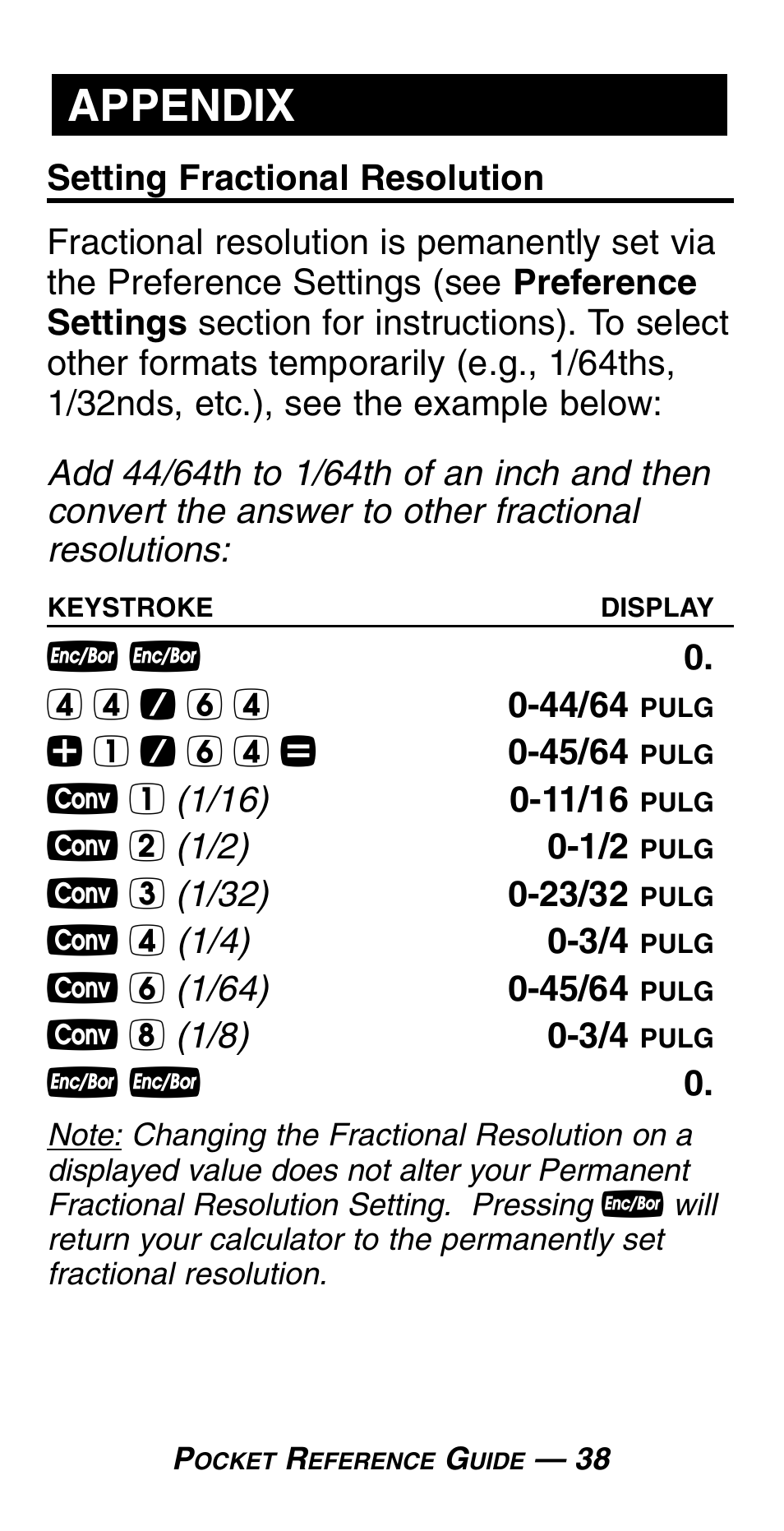 Appendix | Calculated Industries 4054 User Manual | Page 42 / 52