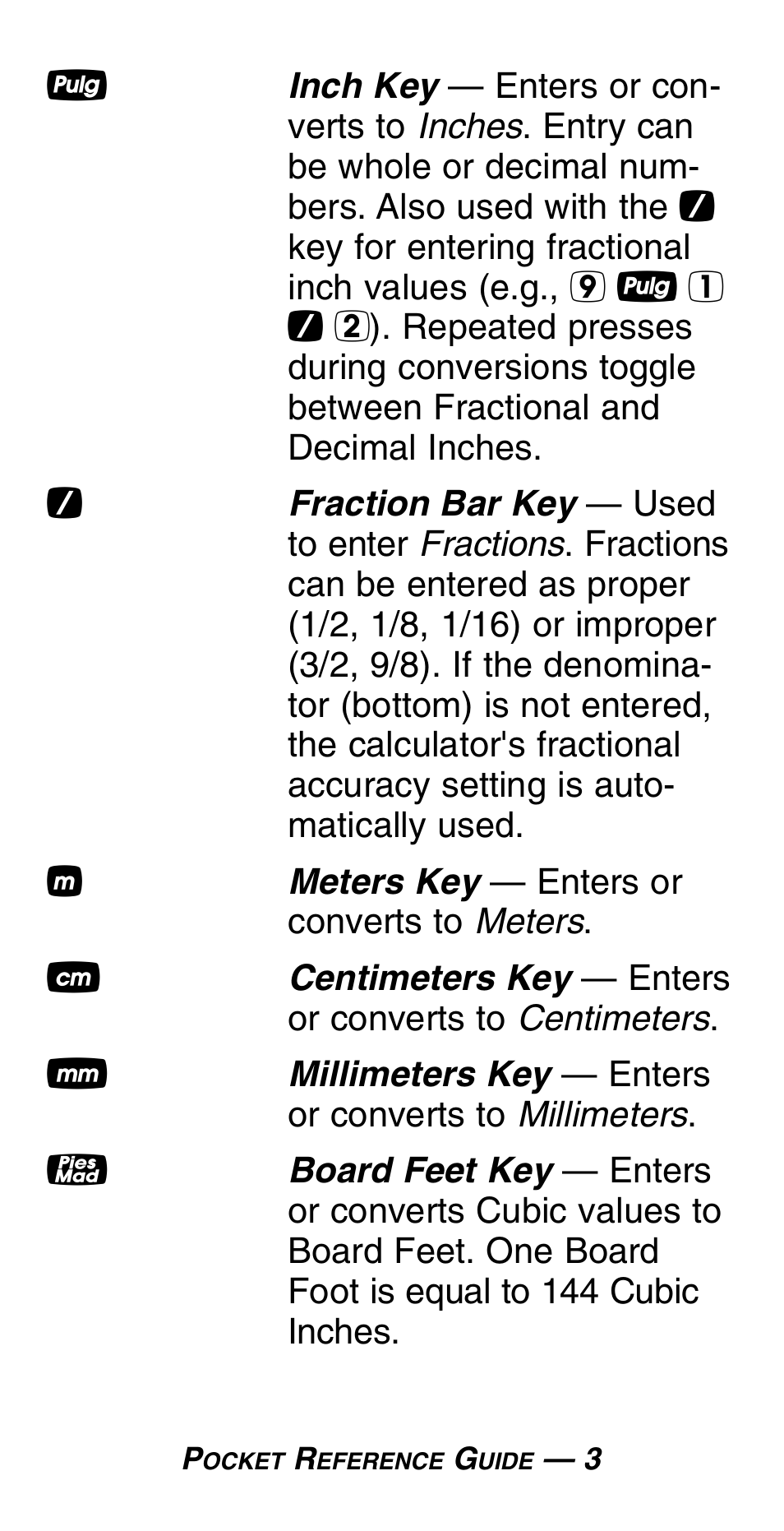 Calculated Industries 4054 User Manual | Page 7 / 52