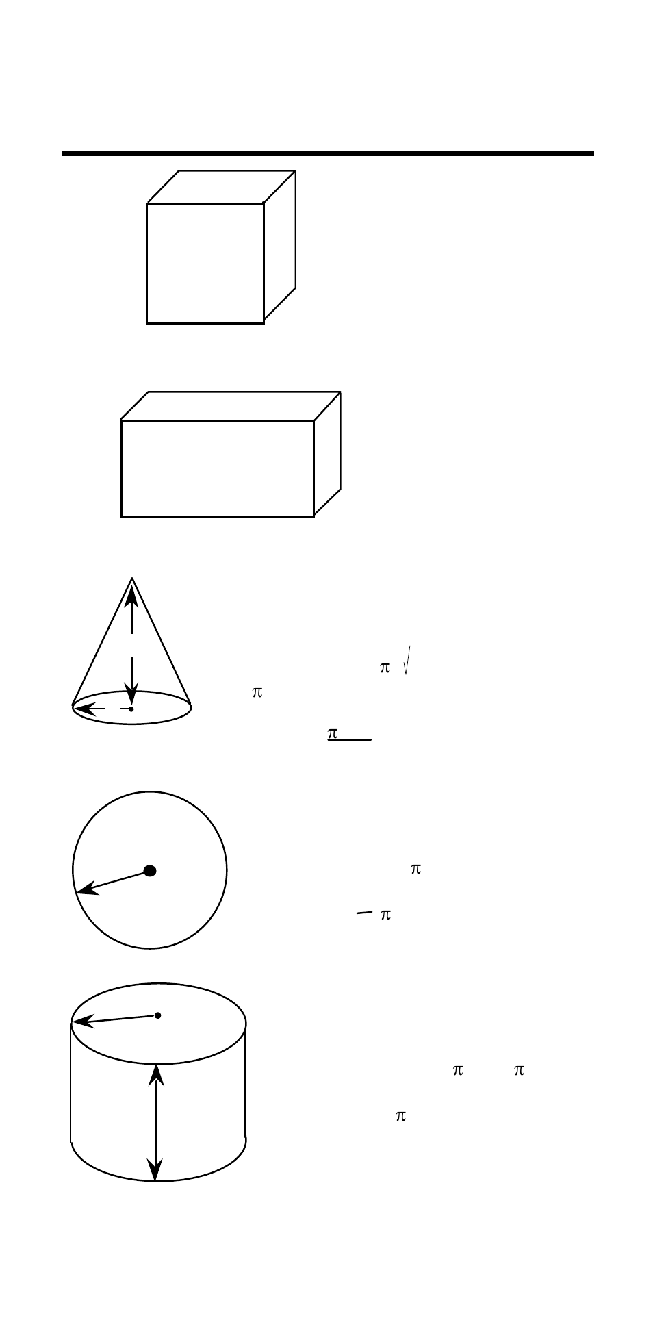 Surface area & volume formulas, User's guide — 49 | Calculated Industries 4045-B User Manual | Page 49 / 54