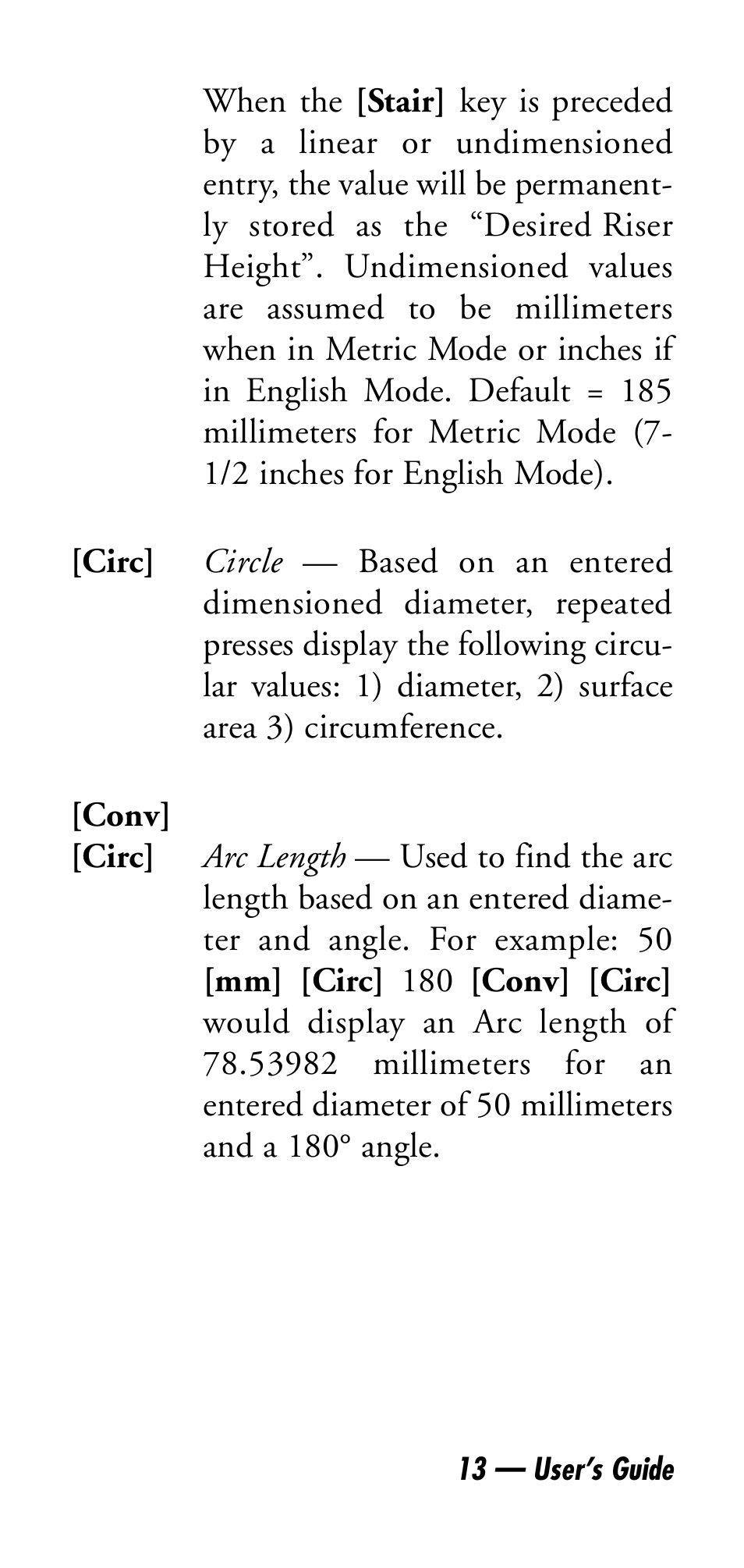 Calculated Industries 4045 User Manual | Page 13 / 26