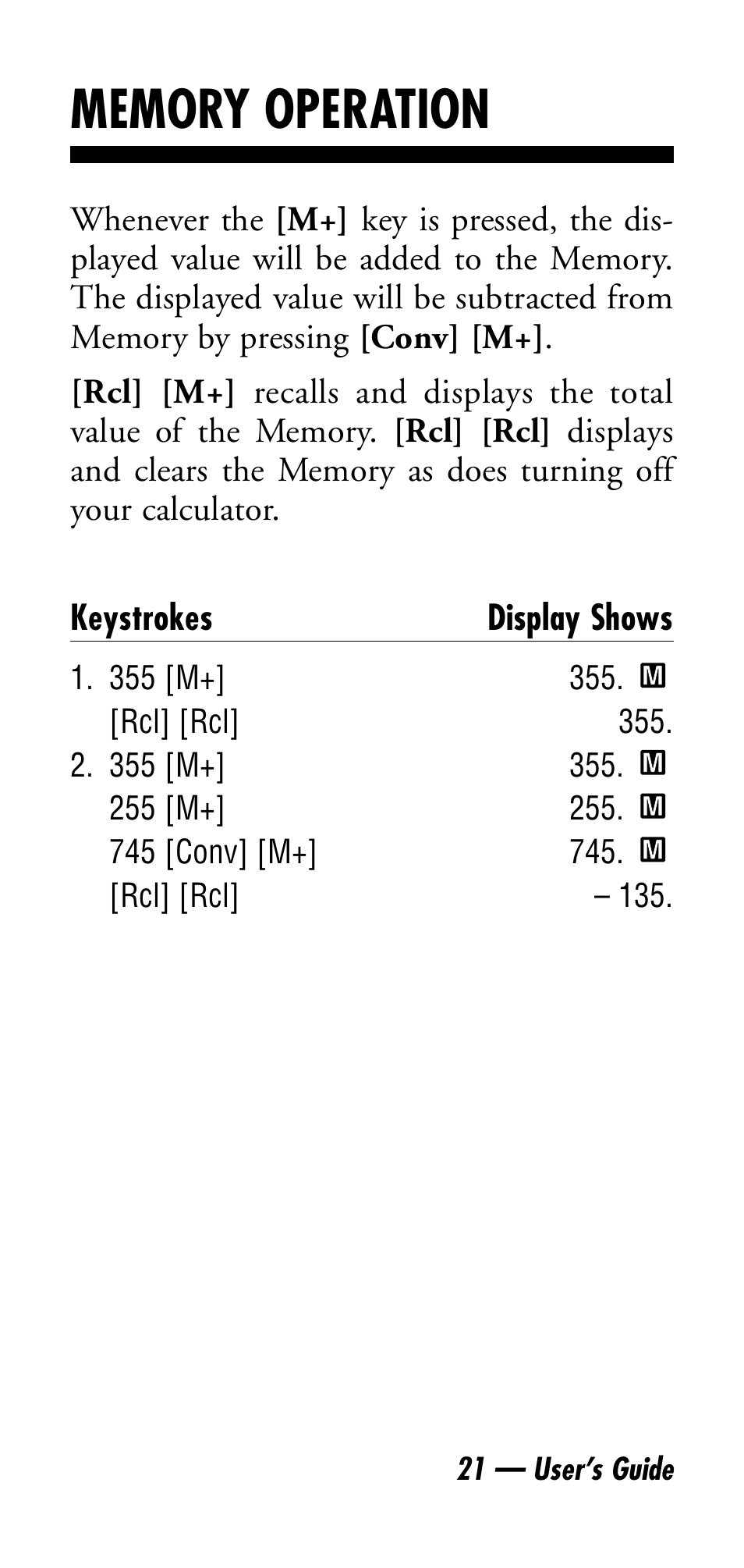 Calculated Industries 4045 User Manual | Page 21 / 26
