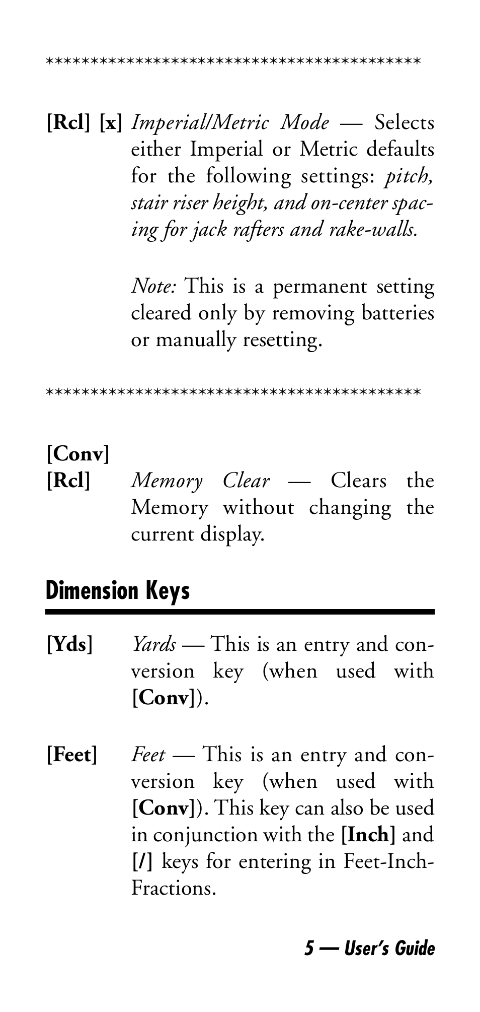 Calculated Industries 4045 User Manual | Page 5 / 26