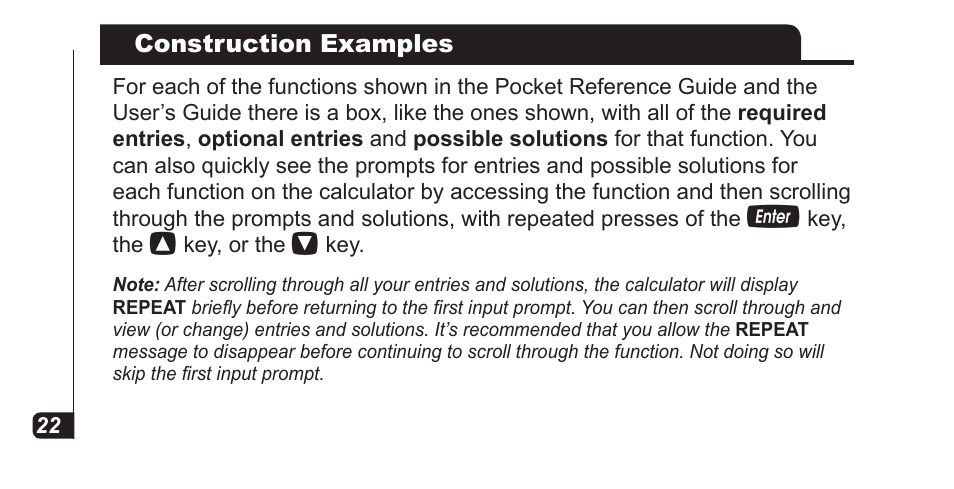 Calculated Industries 4067 Pocket Reference Guide User Manual | Page 24 / 52