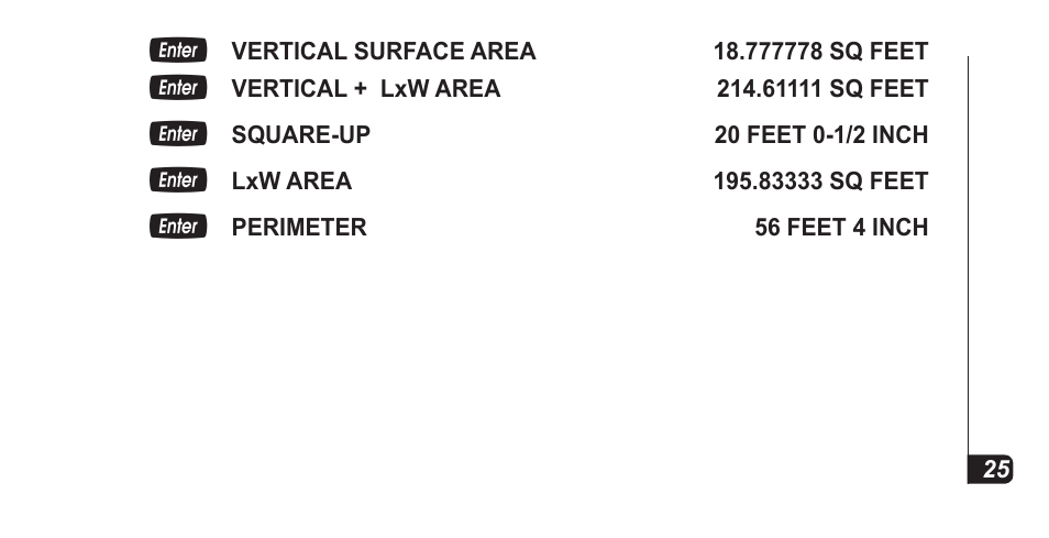 Calculated Industries 4067 Pocket Reference Guide User Manual | Page 27 / 52