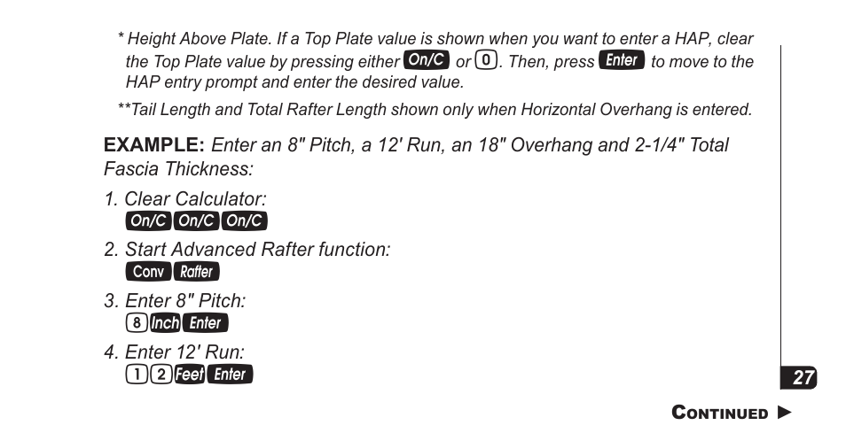 12fe | Calculated Industries 4067 Pocket Reference Guide User Manual | Page 29 / 52