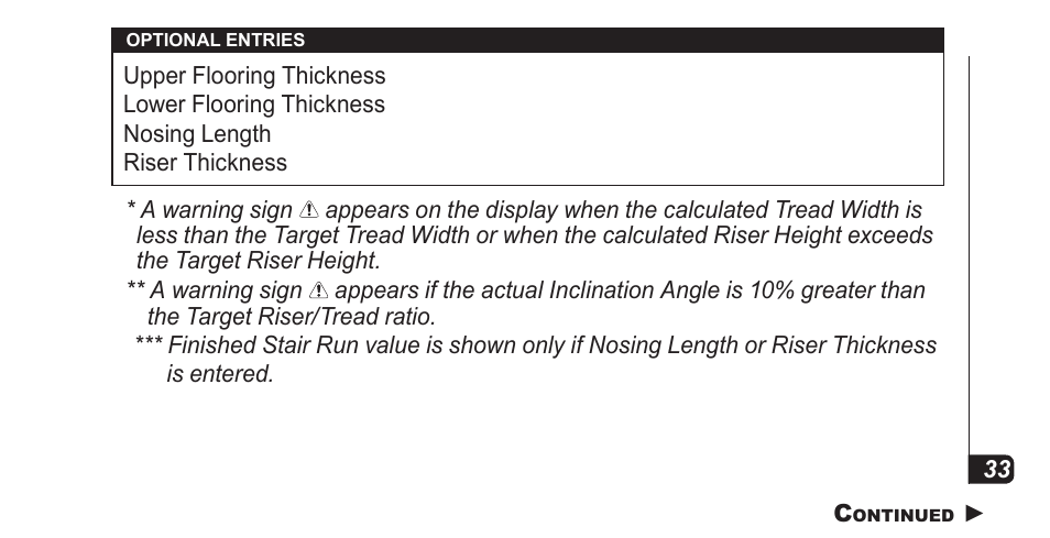 Calculated Industries 4067 Pocket Reference Guide User Manual | Page 35 / 52