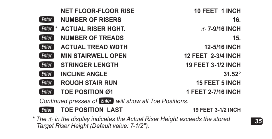 Calculated Industries 4067 Pocket Reference Guide User Manual | Page 37 / 52