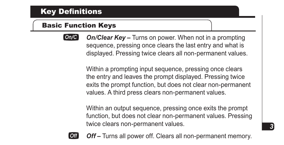 Calculated Industries 4067 Pocket Reference Guide User Manual | Page 5 / 52