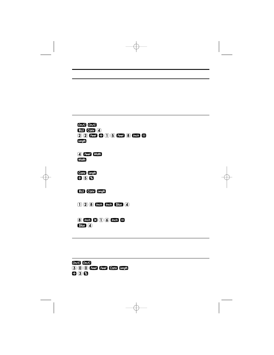 Blocks/bricks | Calculated Industries 4065 v3.0 User Manual | Page 44 / 108