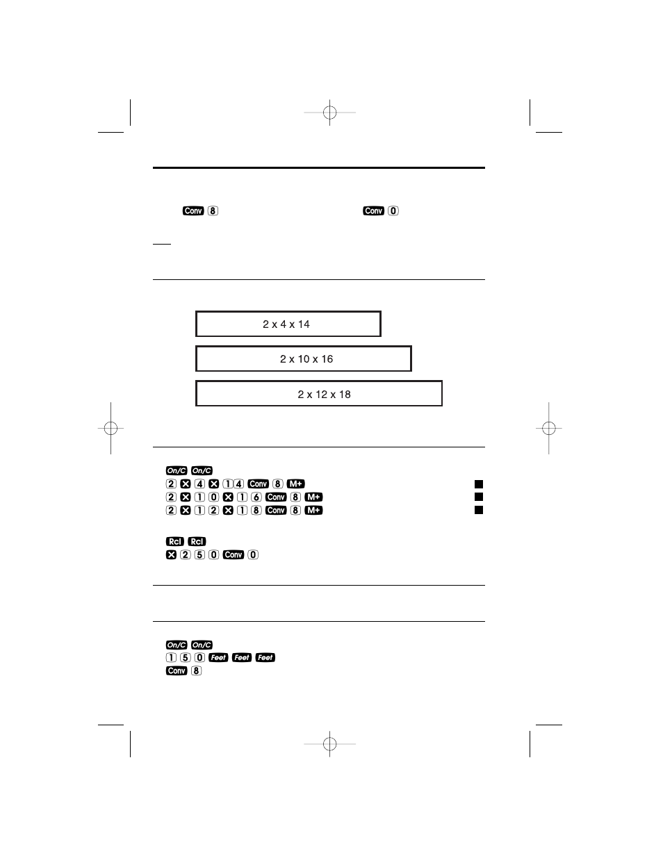 Lumber estimation, Board feet | Calculated Industries 4065 v3.0 User Manual | Page 47 / 108