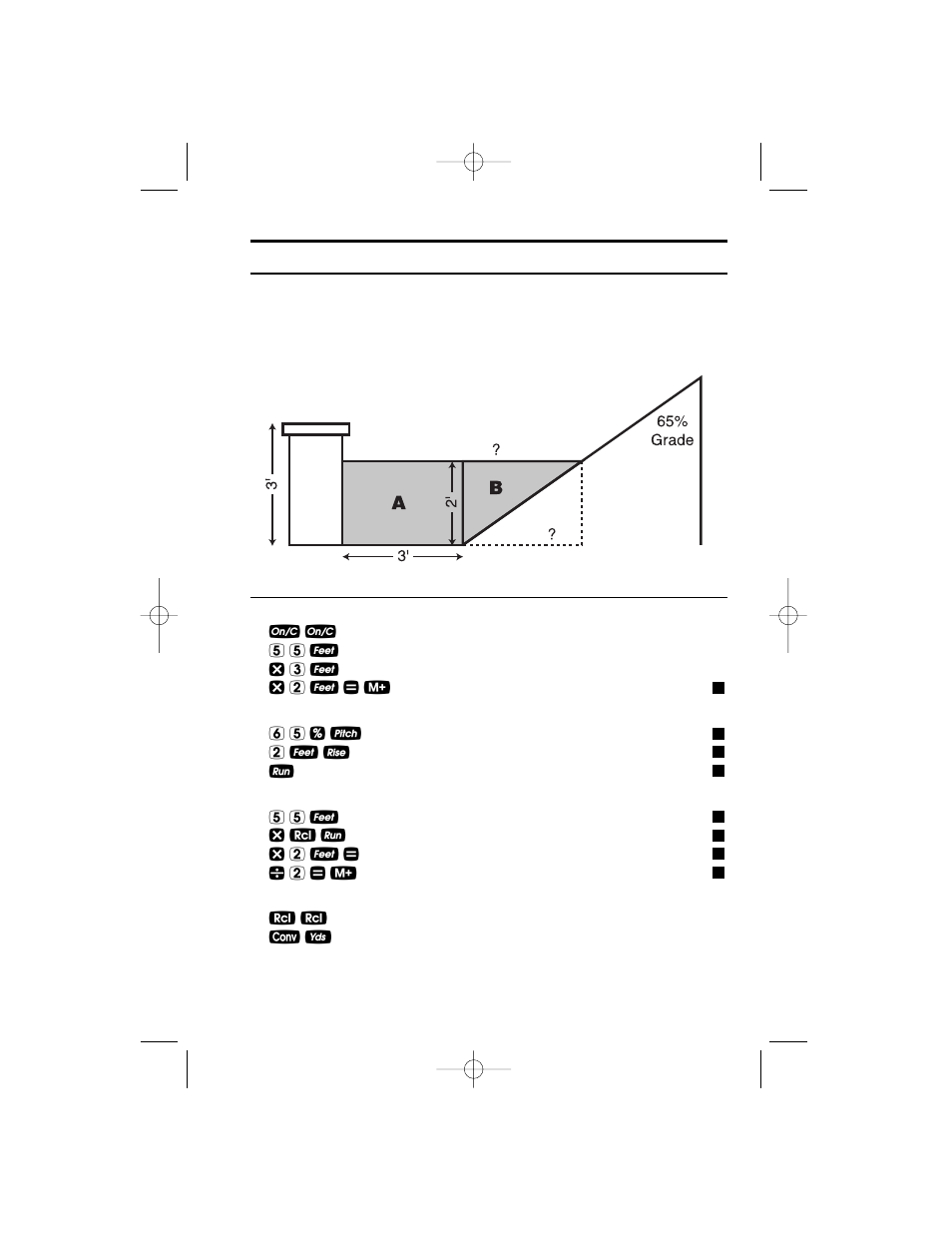 Grade/slope | Calculated Industries 4065 v3.0 User Manual | Page 60 / 108