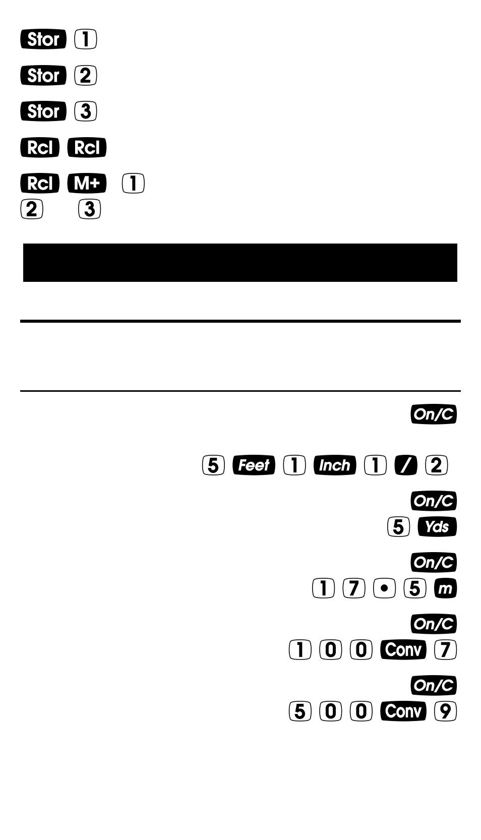 Entering dimensions | Calculated Industries 4065 v3.1 Pocket Reference Guide Construction Master Pro User Manual | Page 14 / 39