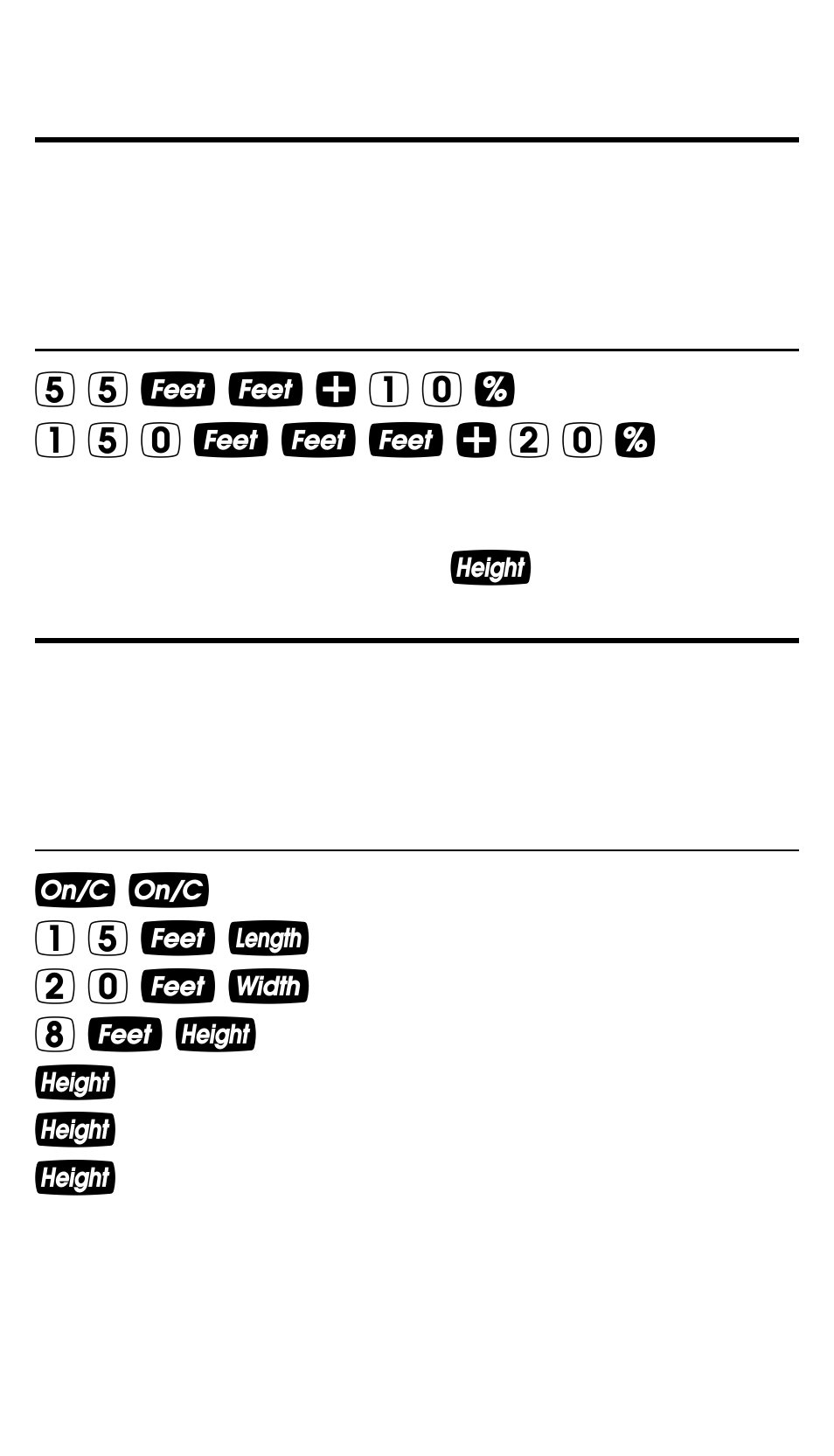 Calculated Industries 4065 v3.1 Pocket Reference Guide Construction Master Pro User Manual | Page 17 / 39